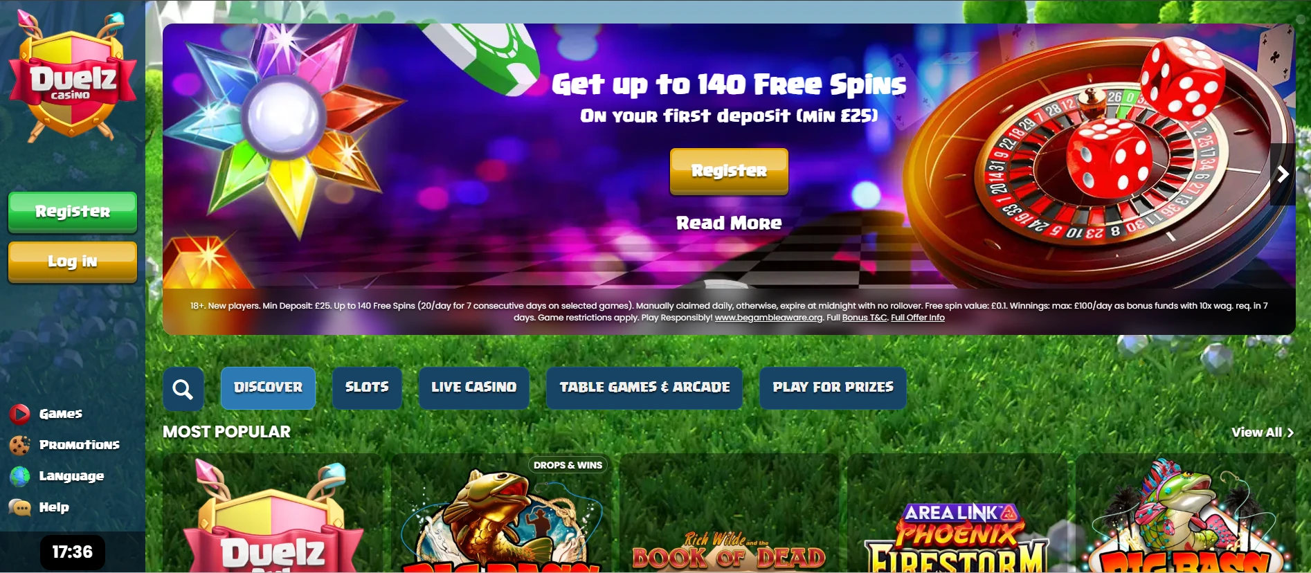 Duelz kasyno online